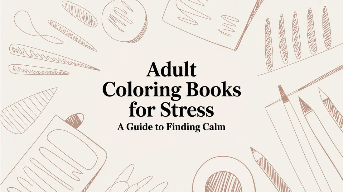 Adult Coloring Books for Stress A Guide to Finding Calm