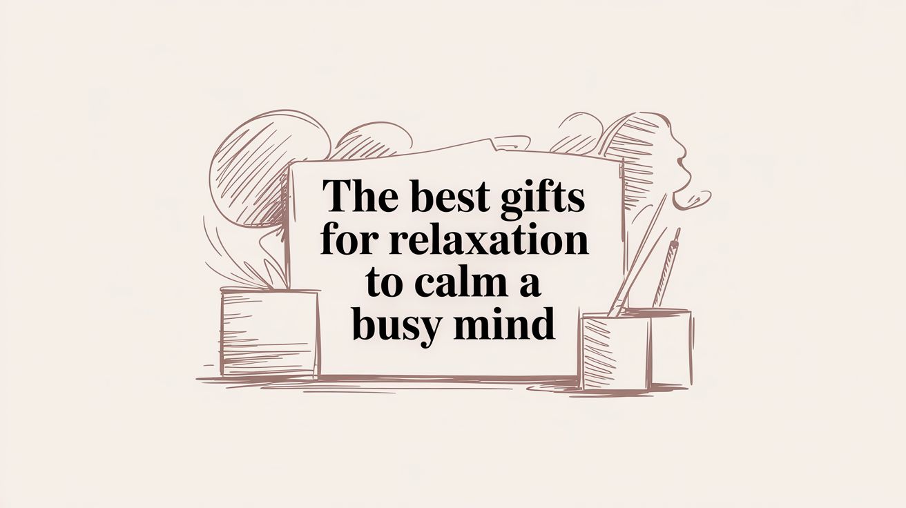 The Best Gifts for Relaxation to Calm a Busy Mind