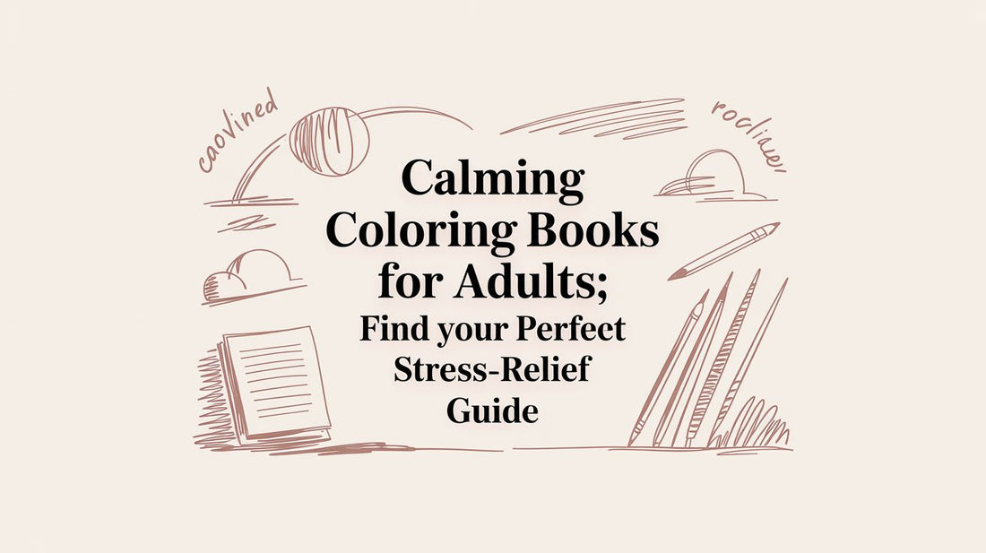 Calming Coloring Books for Adults: Find Your Perfect Stress-Relief Guide