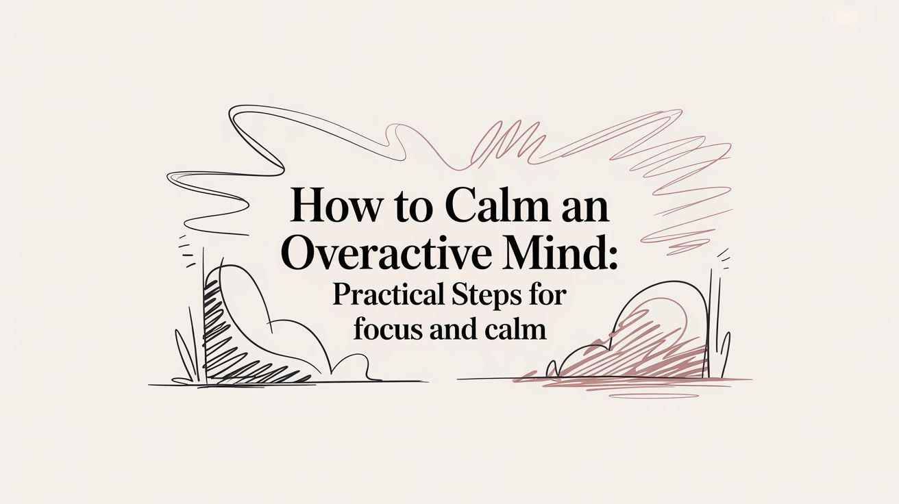 How to Calm an Overactive Mind: Practical Steps for Focus and Calm