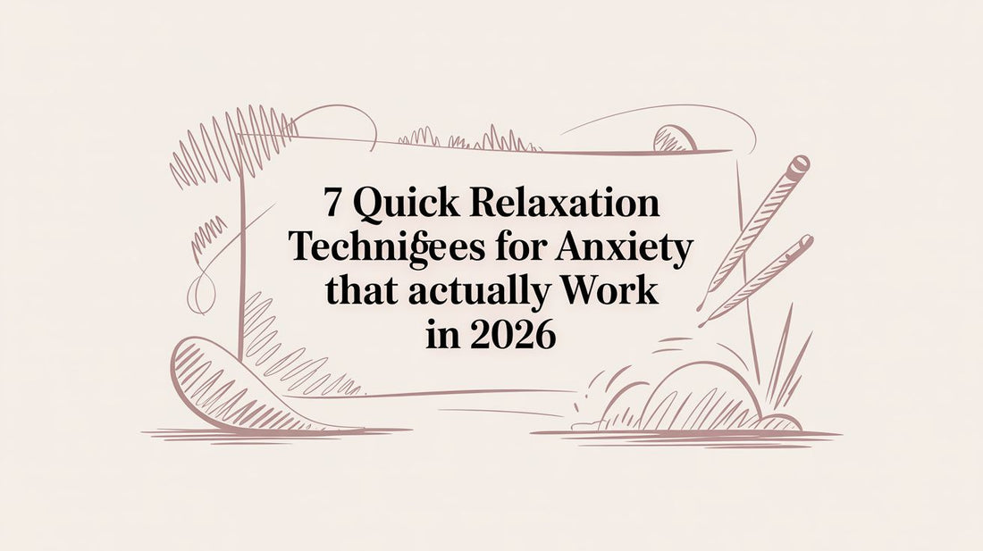 7 Quick Relaxation Techniques for Anxiety That Actually Work in 2026