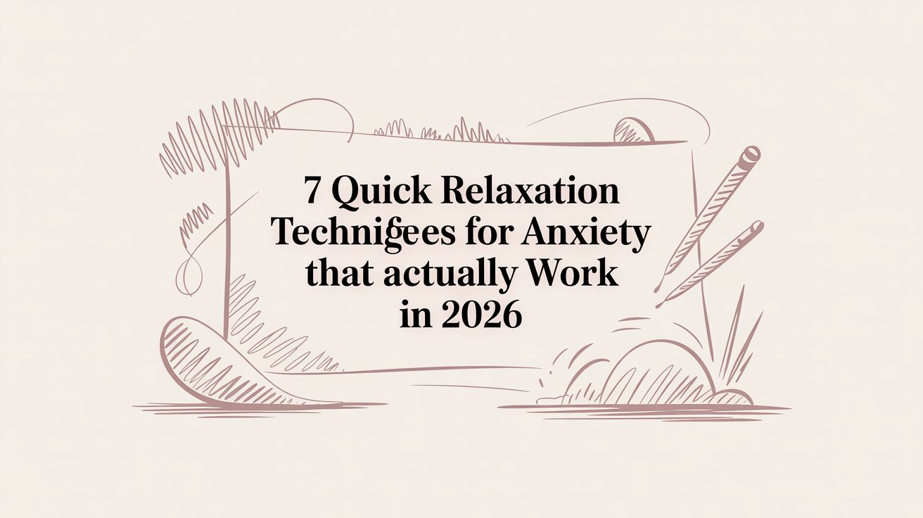 7 Quick Relaxation Techniques for Anxiety That Actually Work in 2026