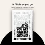 Monochrome coloring book, decision-free single-color adult coloring pages