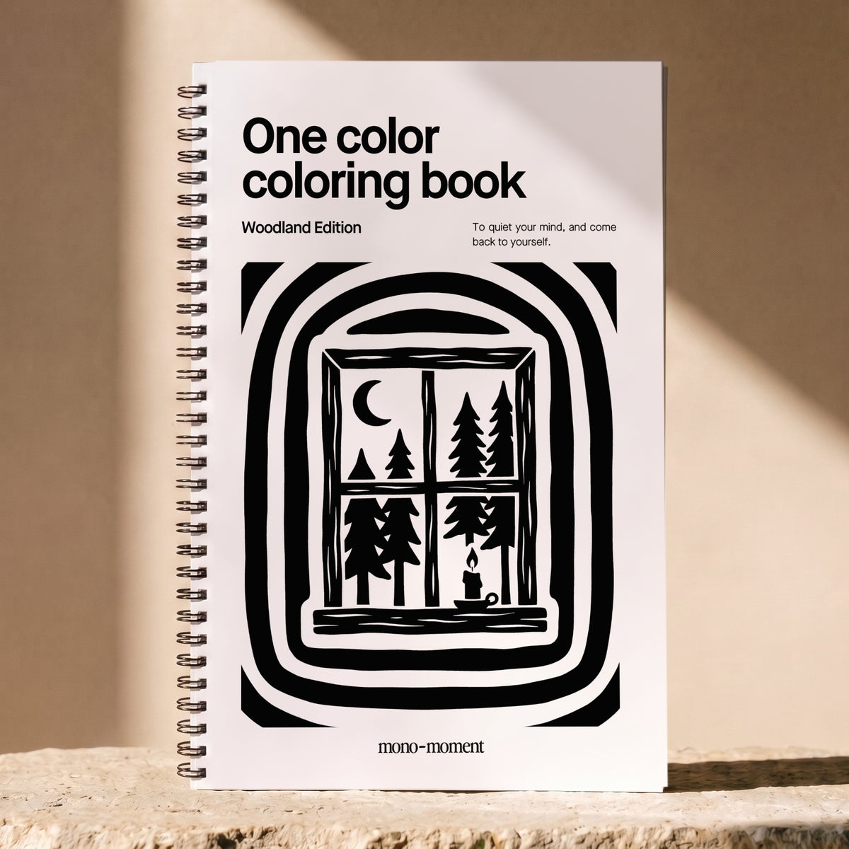 One Color Coloring Book - Woodland Edition®
