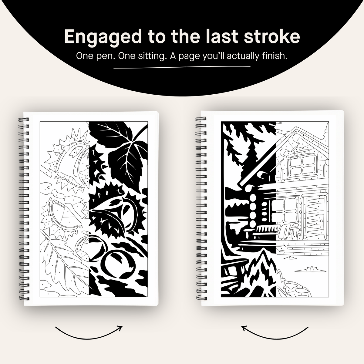One Color Coloring Book - Woodland Edition®