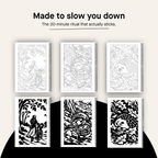 One Color Coloring Book - Woodland Edition®