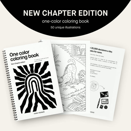 One Color Coloring Book - New Chapter Edition®