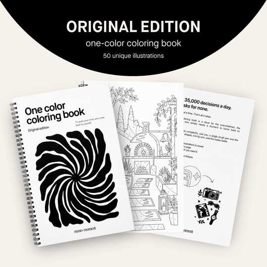 One Color Coloring Book - Original Edition®