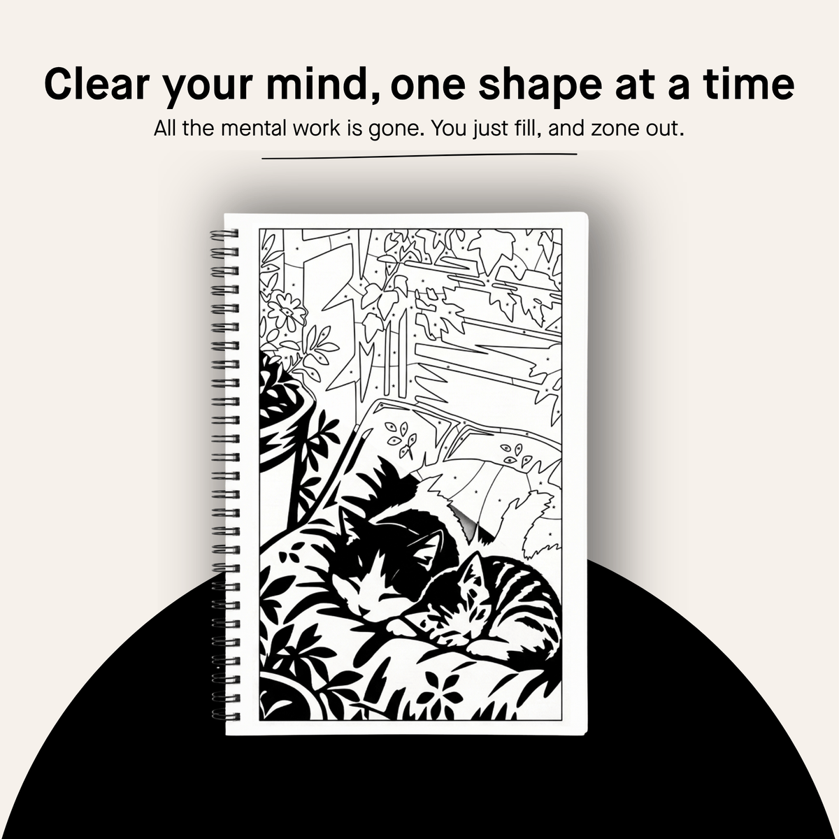 One Color Coloring Book - Cats Special Edition®