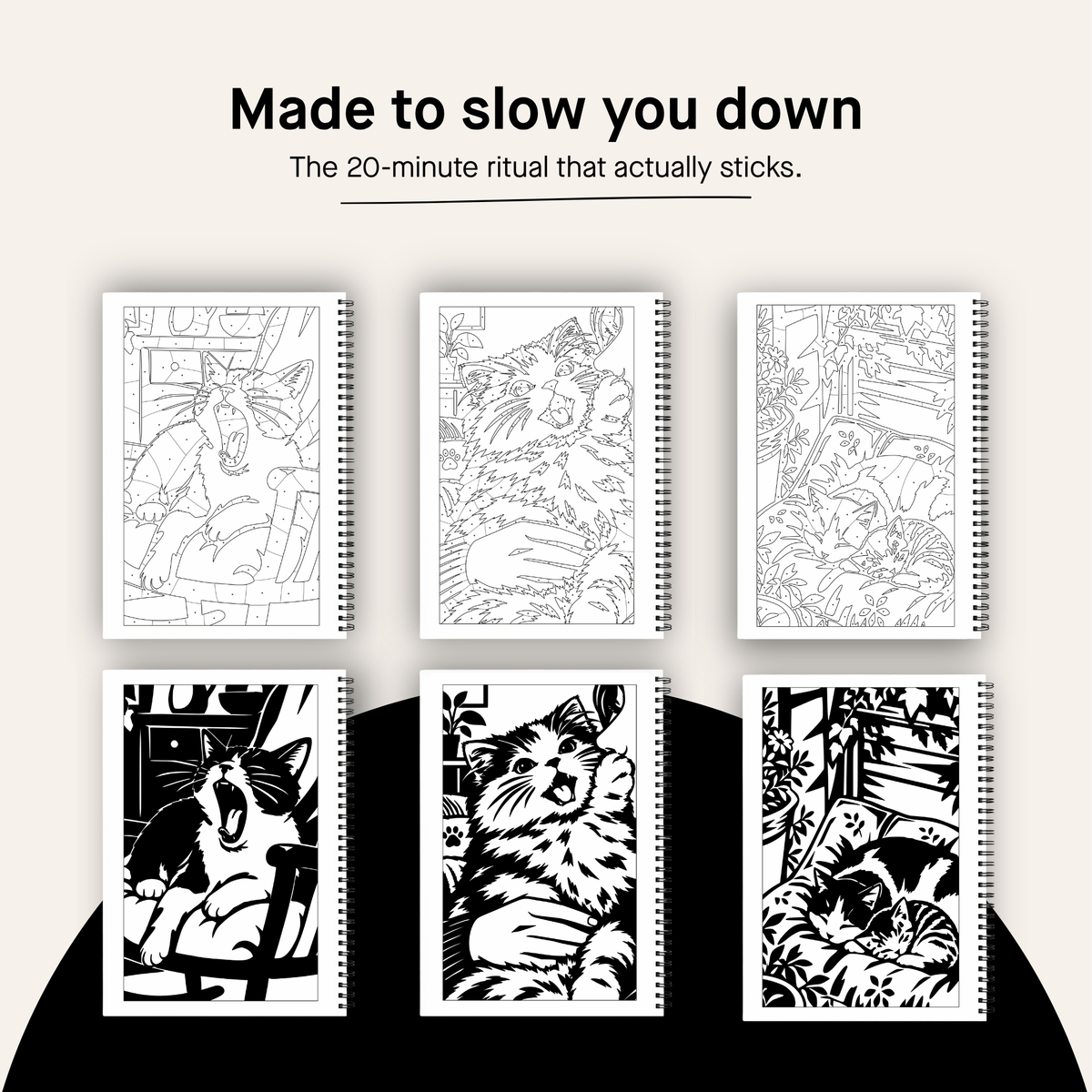 One Color Coloring Book - Cats Special Edition®