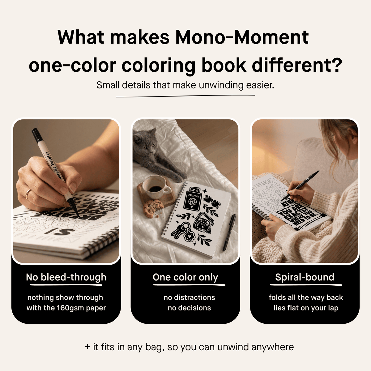 One Color Coloring Book - Woodland Edition®
