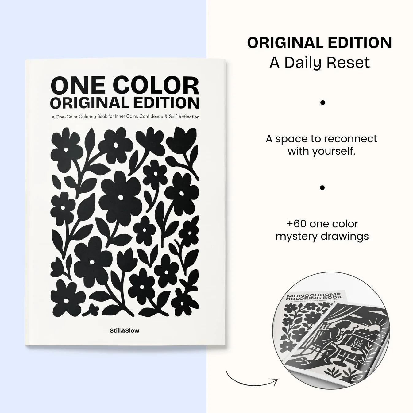 Monochrome Coloring Book - The Original